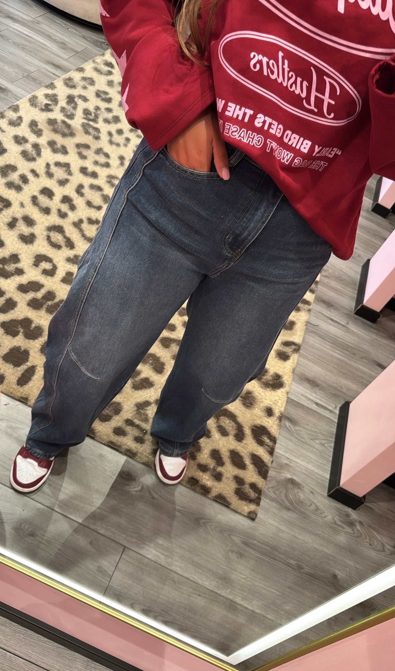 Barrel Balloon Fit Jeans 9663