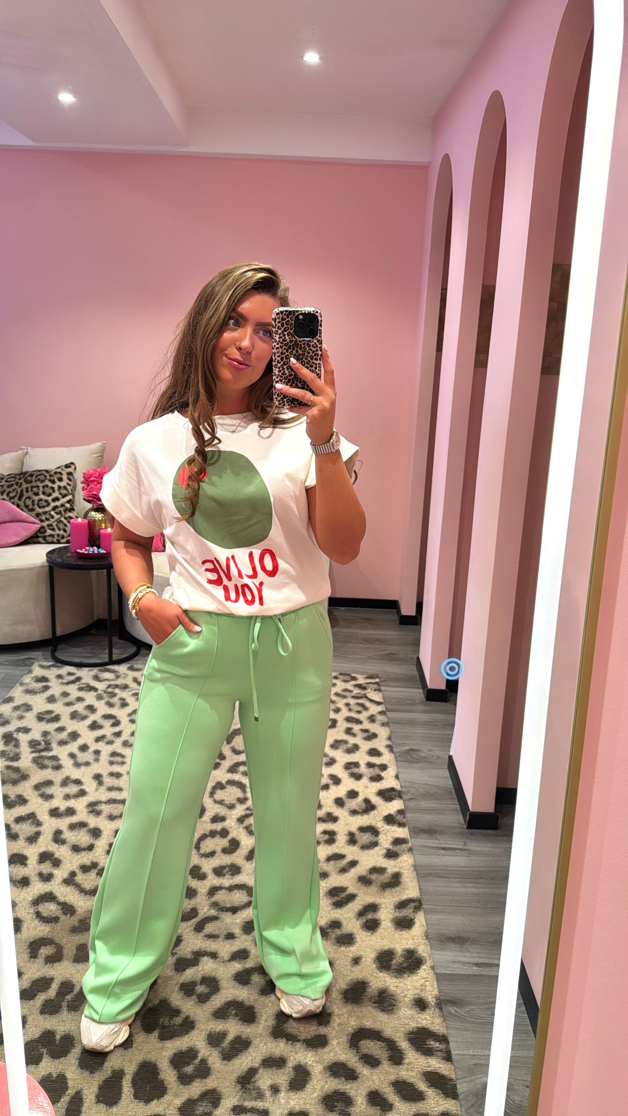 Ambika Jogger Georgeanne Lime Groen