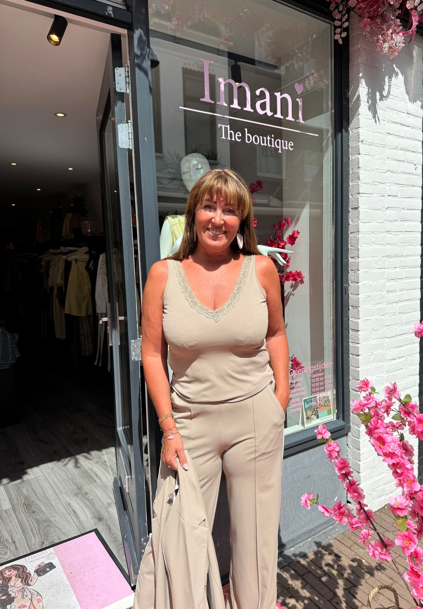 Ambika Travel Top Taupe