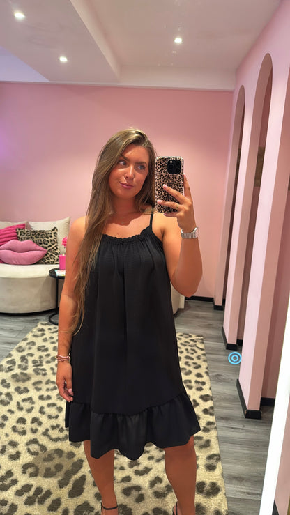 Summer Breeze Dress Zwart