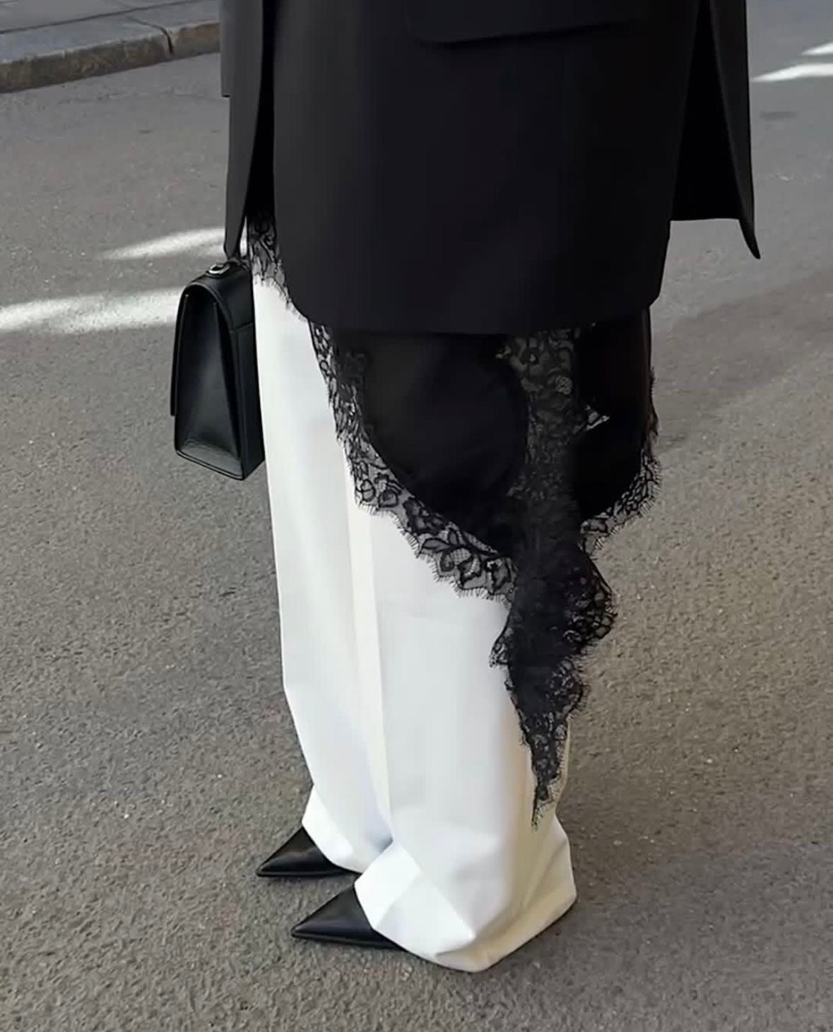 Lace Jurkje Zwart
