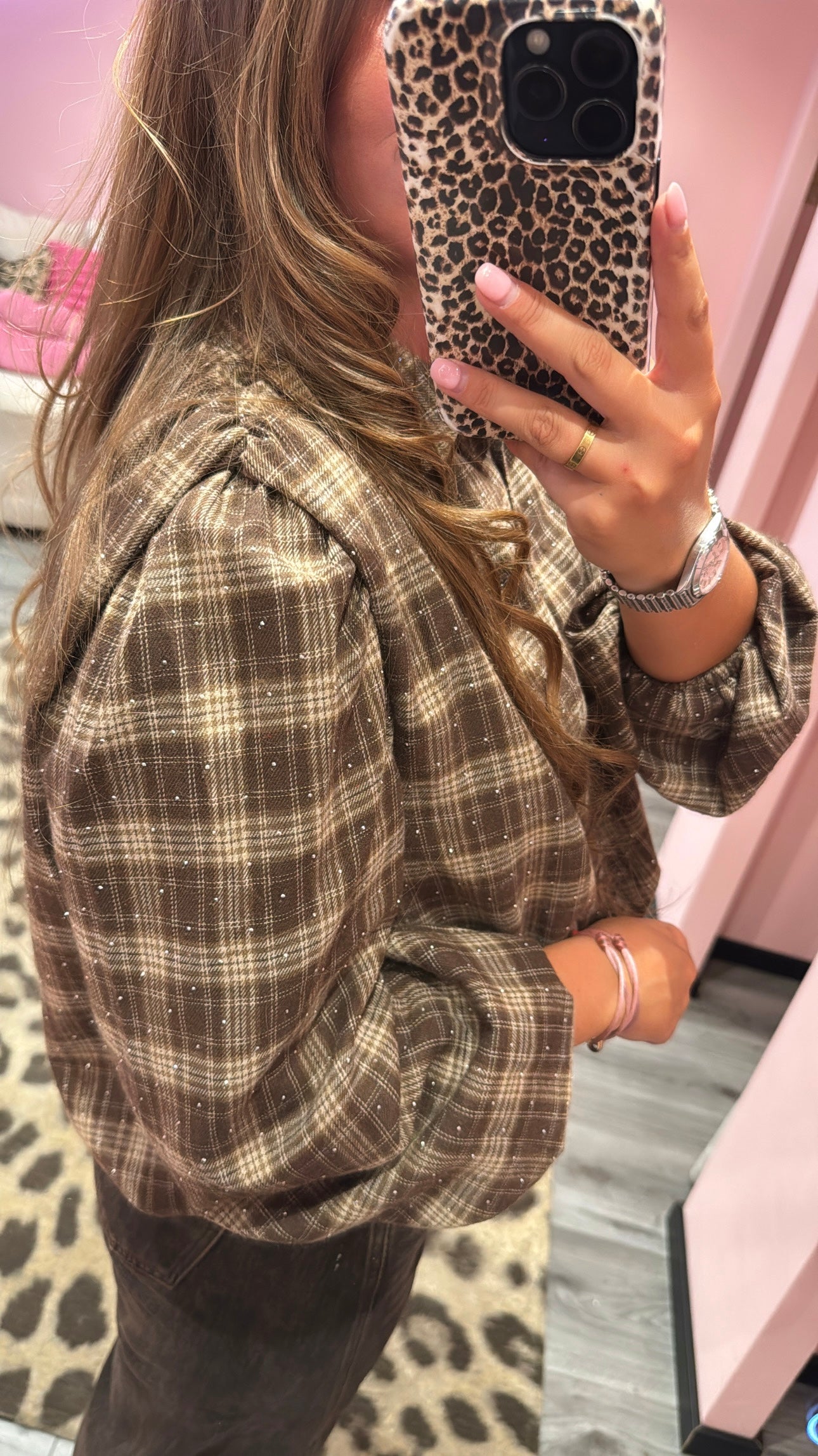 Blouse Fay Cropped Bruin