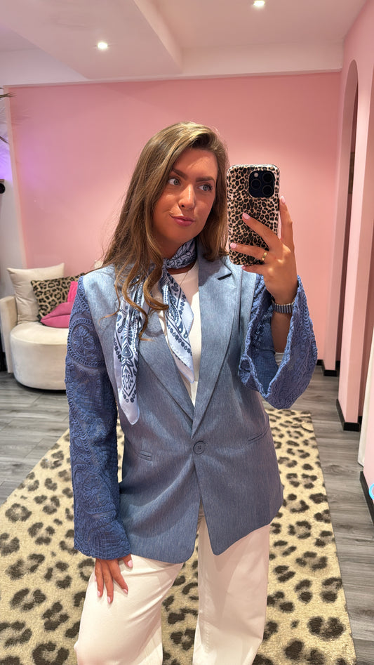 Ambika Denim Blazer Boho