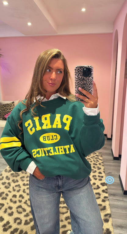 Paris Club Sweater Groen