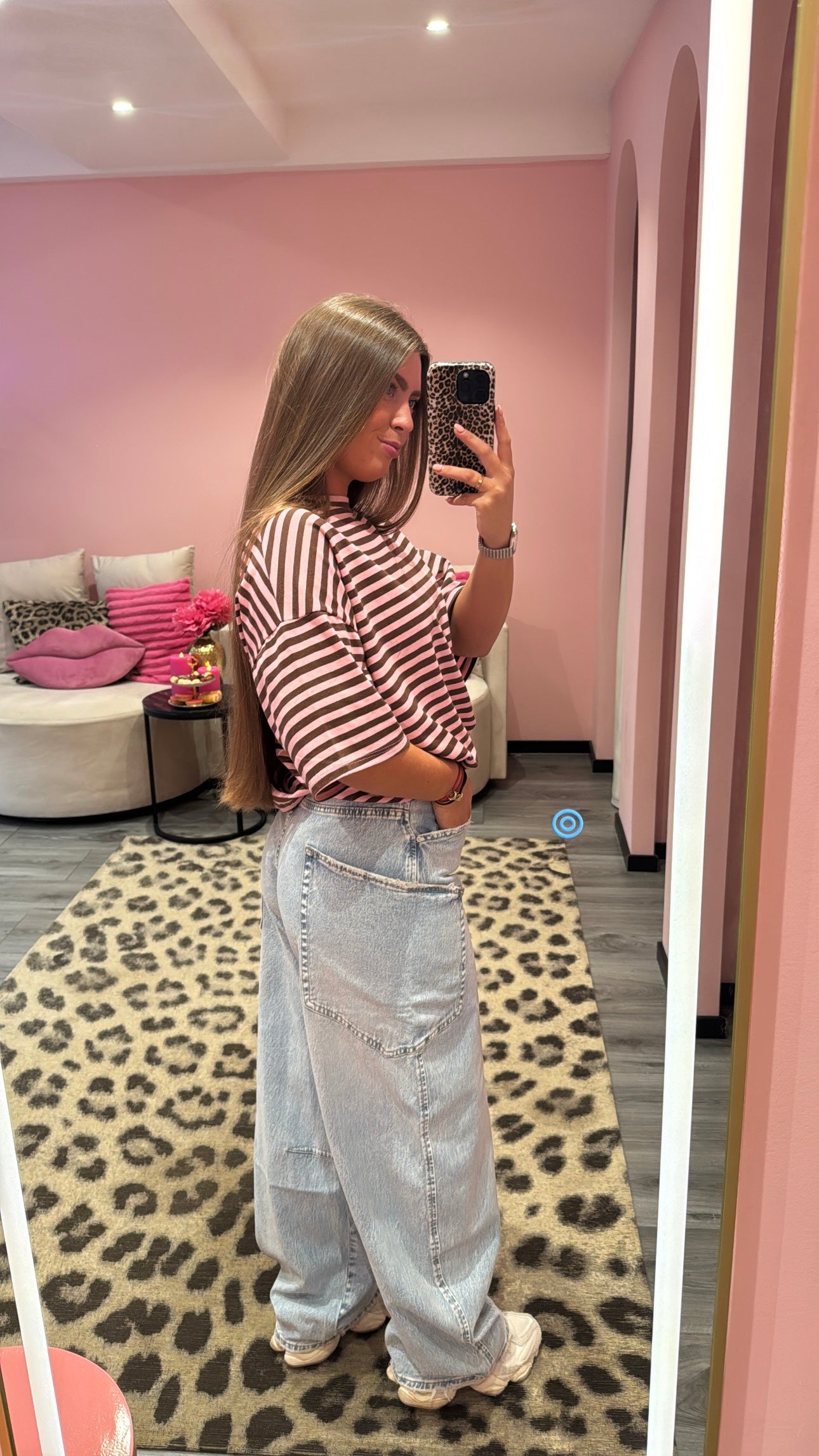 Queen Hearts Barrel/Balloon Jeans 3832-8