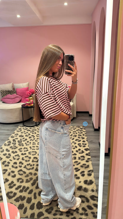 Queen Hearts Barrel/Balloon Jeans 3832-8