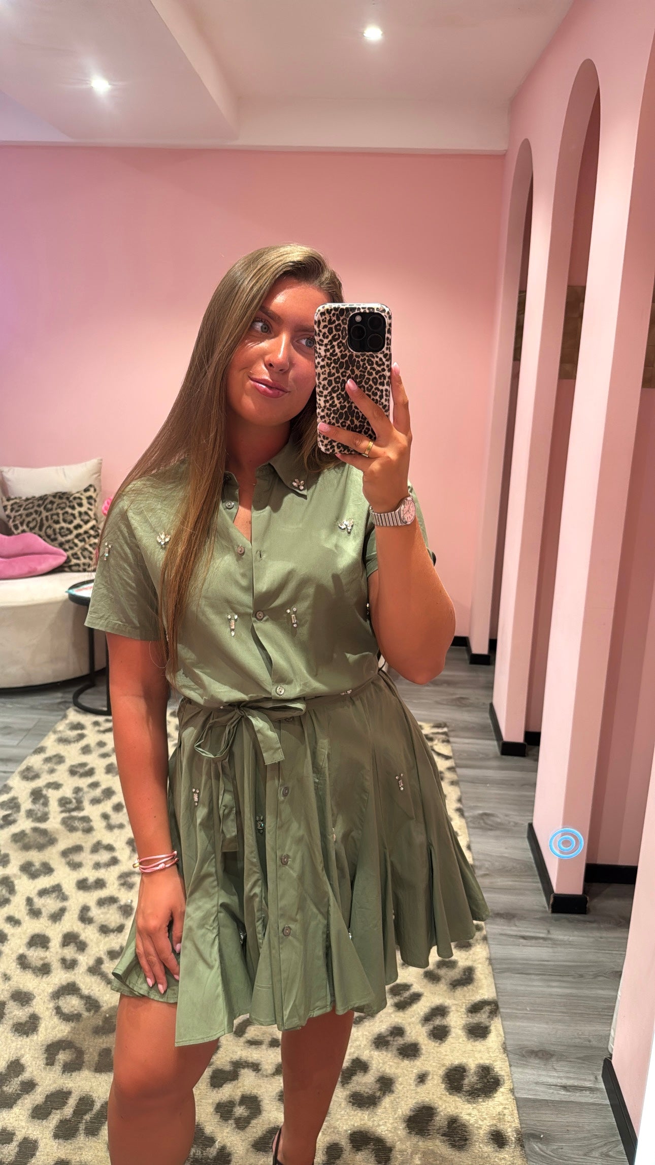 Monroe Sparkle Jurkje Olive