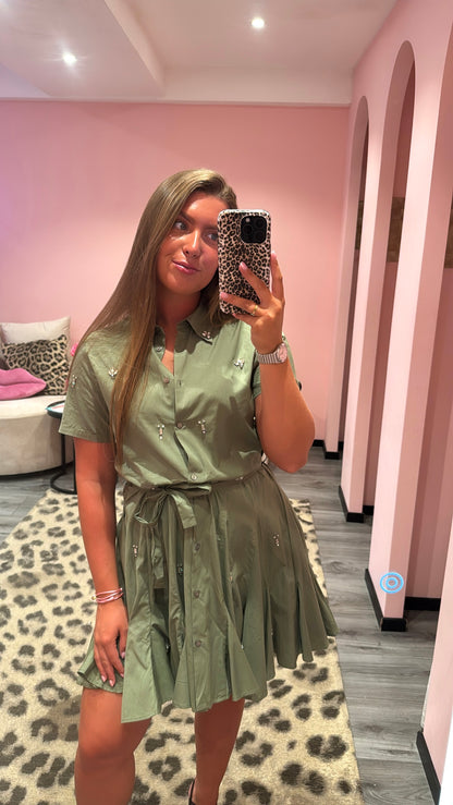 Monroe Sparkle Jurkje Olive