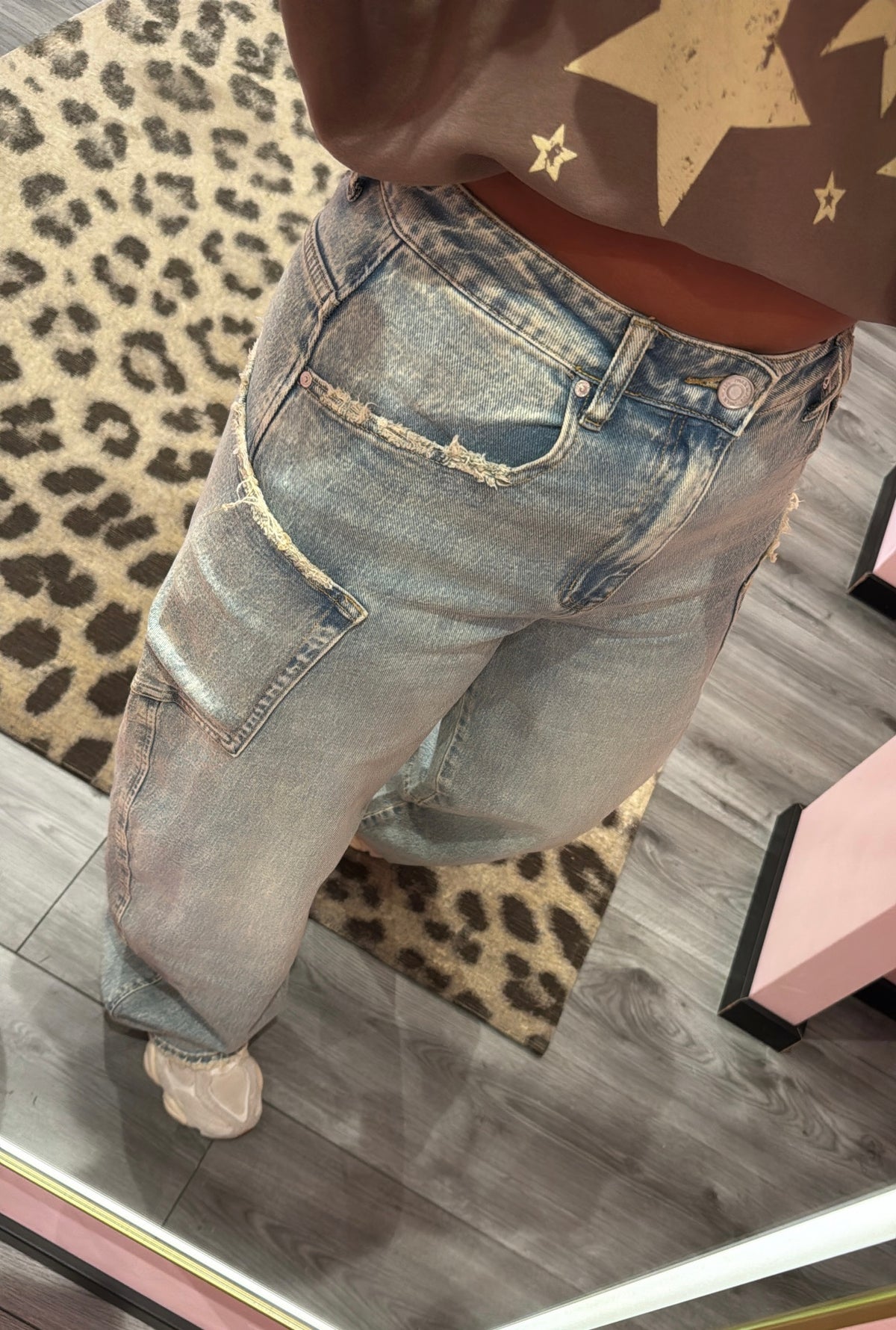 Queen Hearts Barrel/Balloon Jeans 3832-6