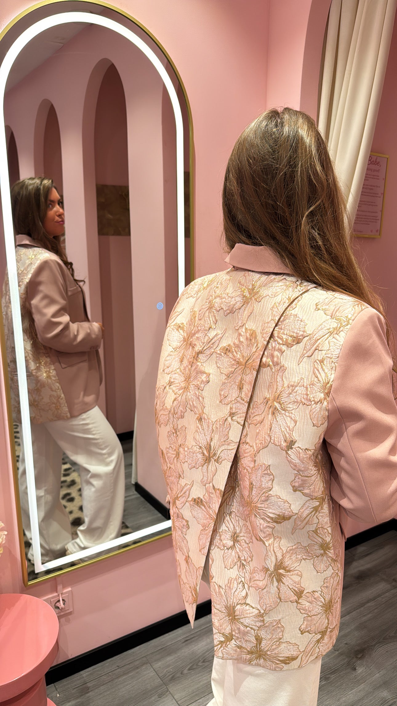 Ambika Blazer Licht Roze