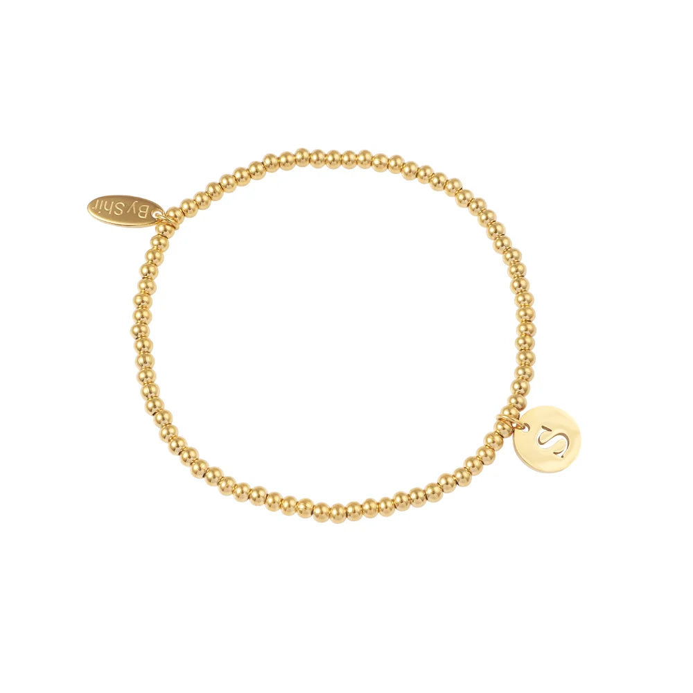 ByShir Armand Met Letter Goud