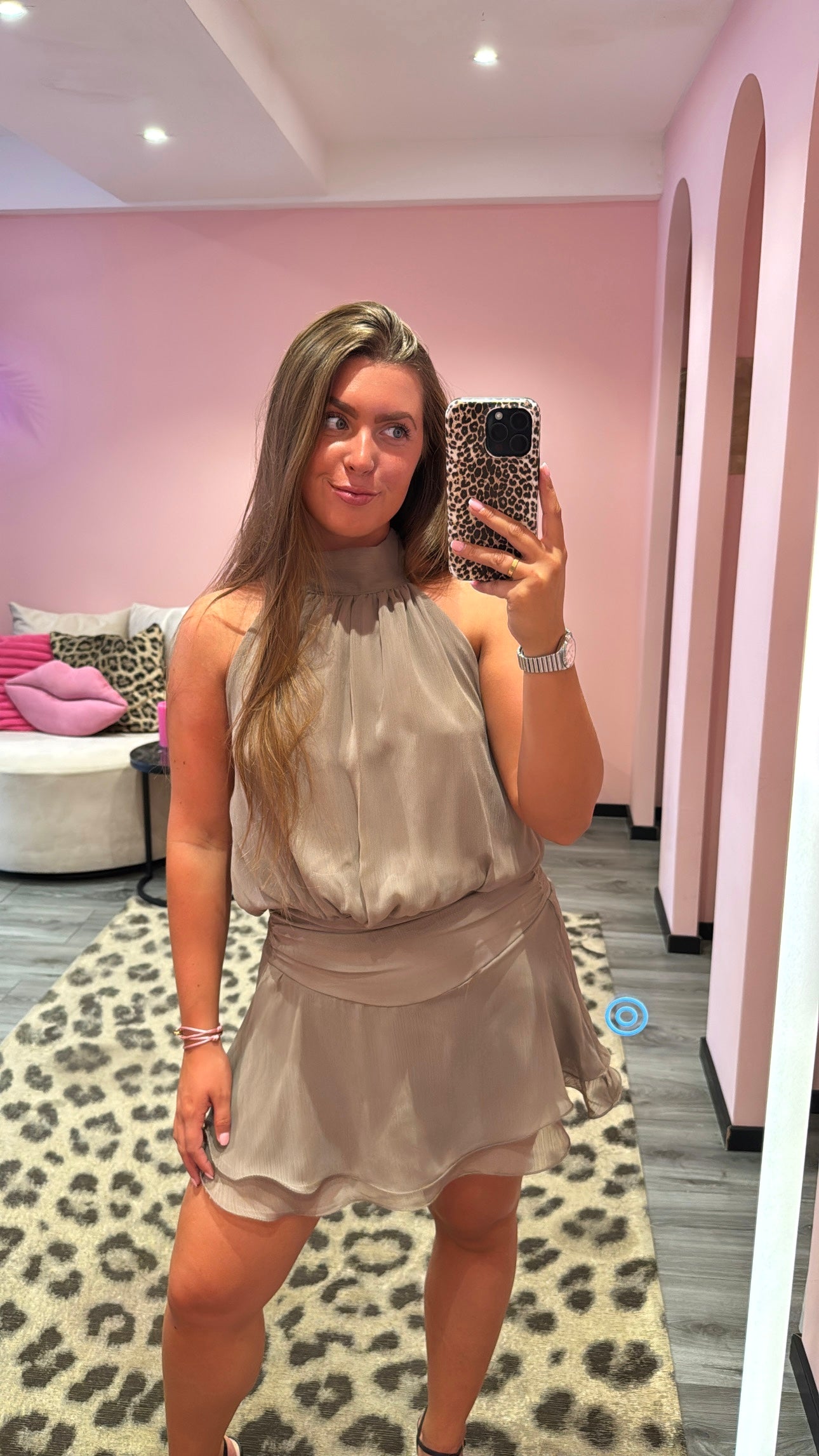 Chloé Playsuit Taupe
