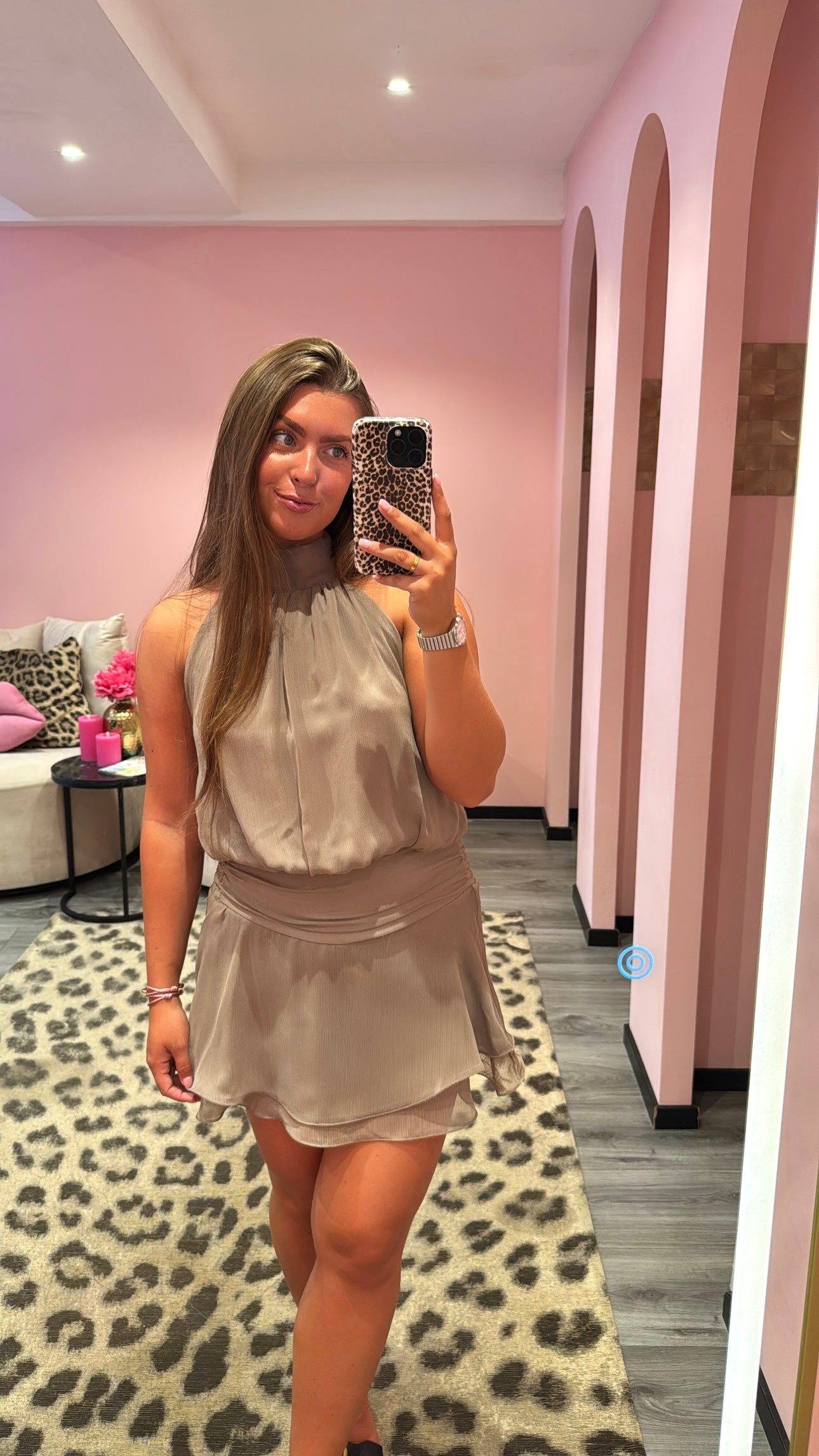 Chloé Playsuit Taupe