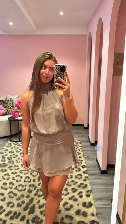 Chloé Playsuit Taupe