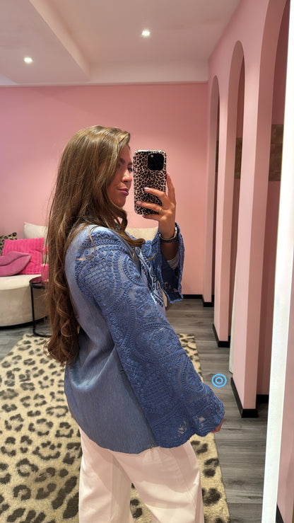 Ambika Denim Blazer Boho