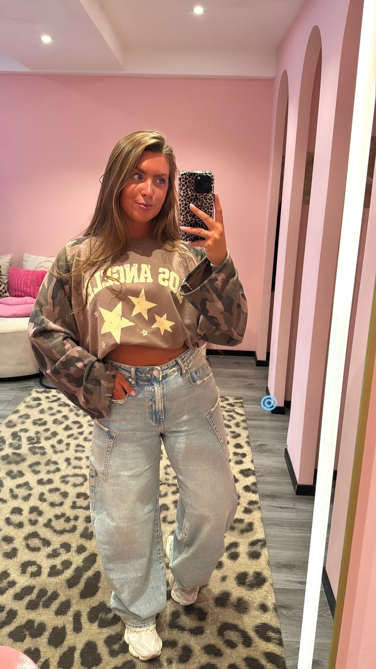 Queen Hearts Barrel/Balloon Jeans 3832-6