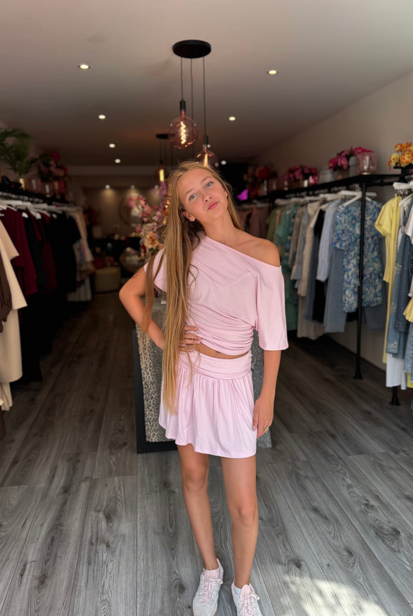 Bonnie Skort Pink ByMila