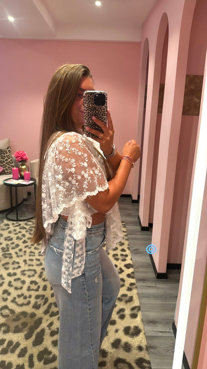 Boho Chic Lace Top Wit