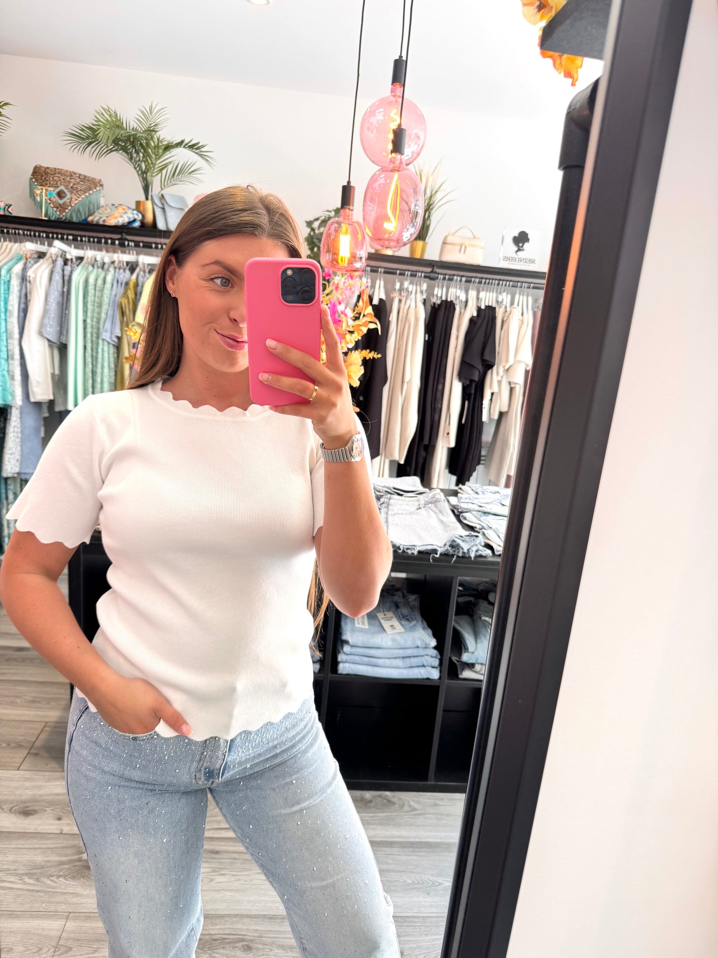 Ruffle Top Wit