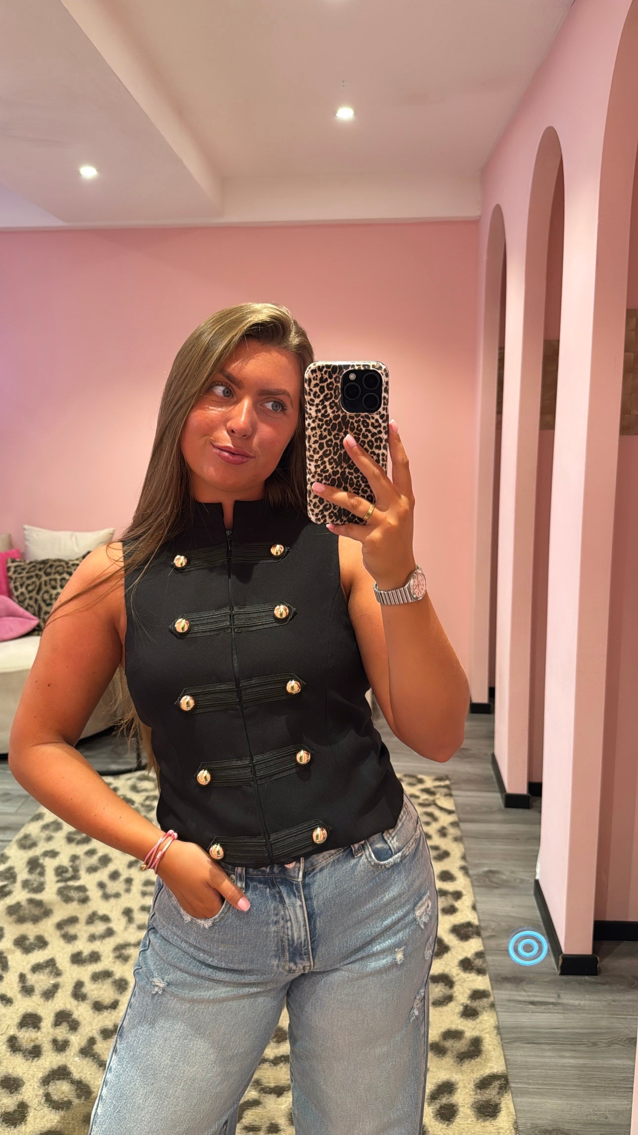 Top Madison Zwart