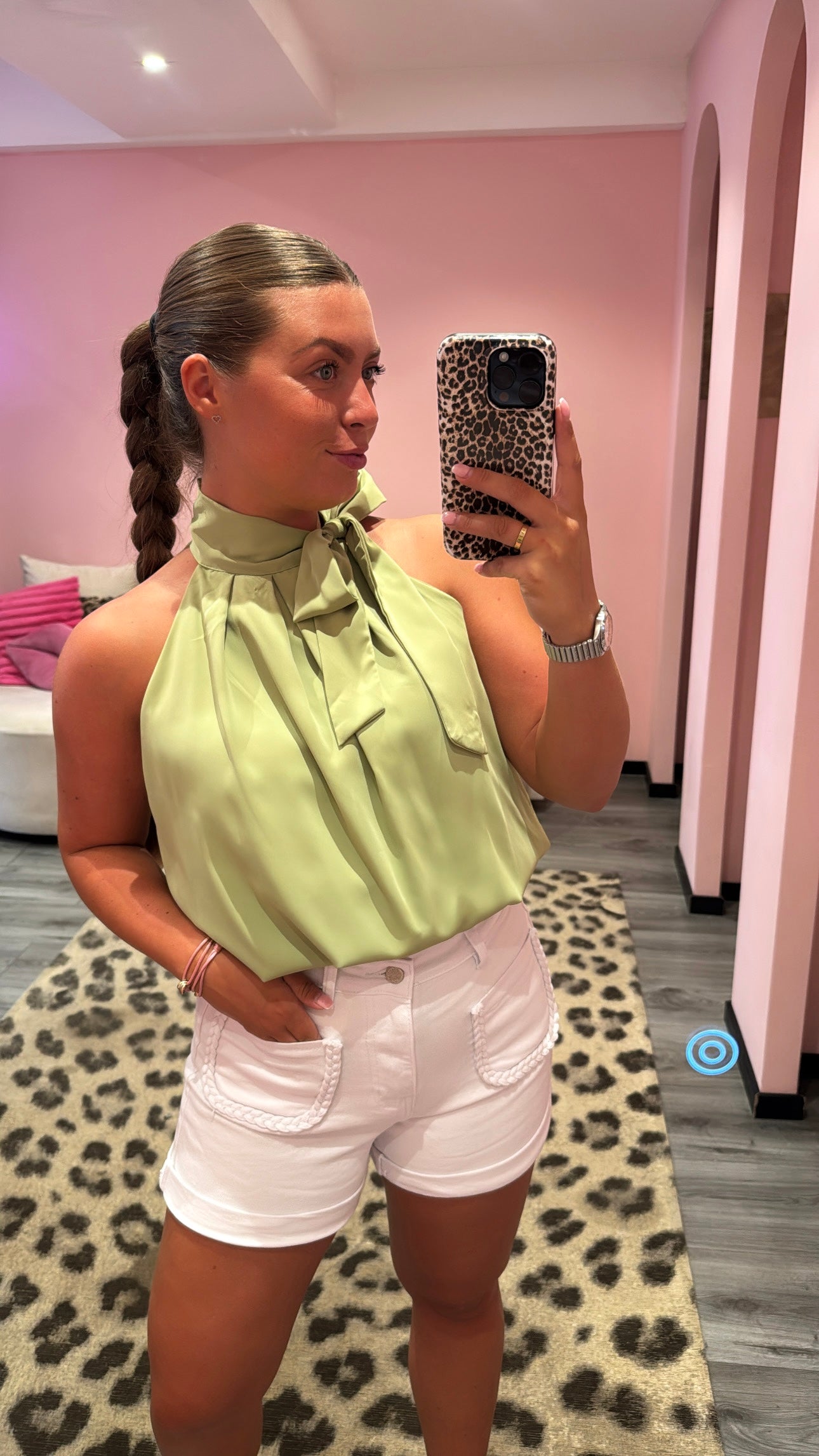 Halter Top Pistache