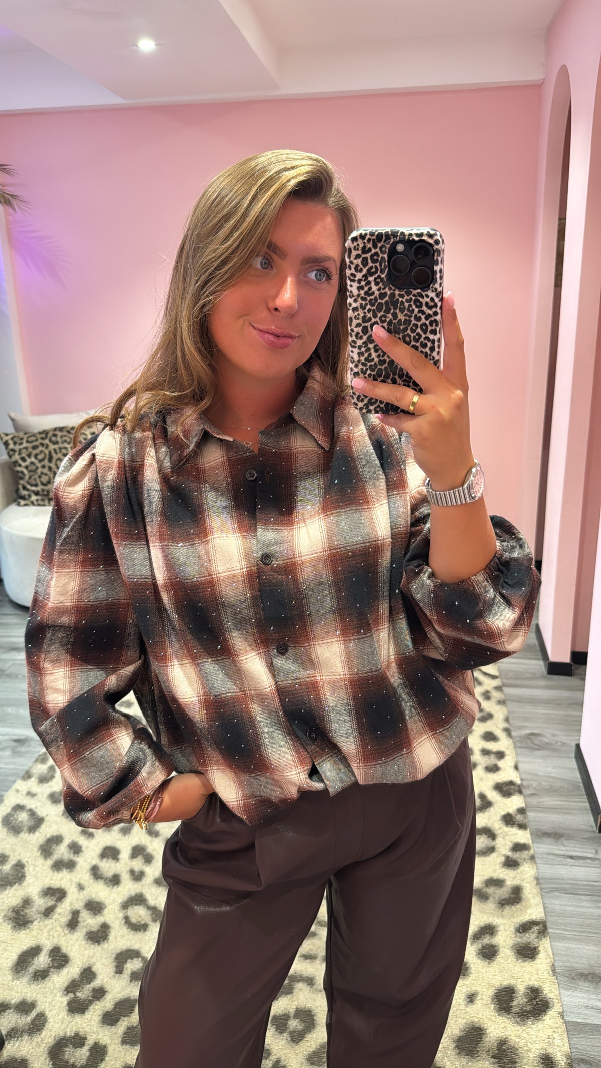 Blouse Fay Cropped Bordeaux Strass 013