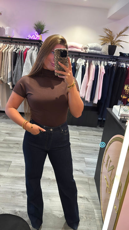 Wide Leg Jeans Queen Hearts Extra Lang 3636