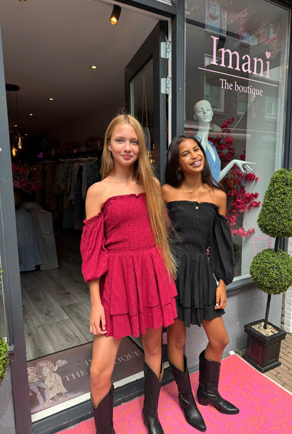Melody Playsuit Bordeaux ByMila