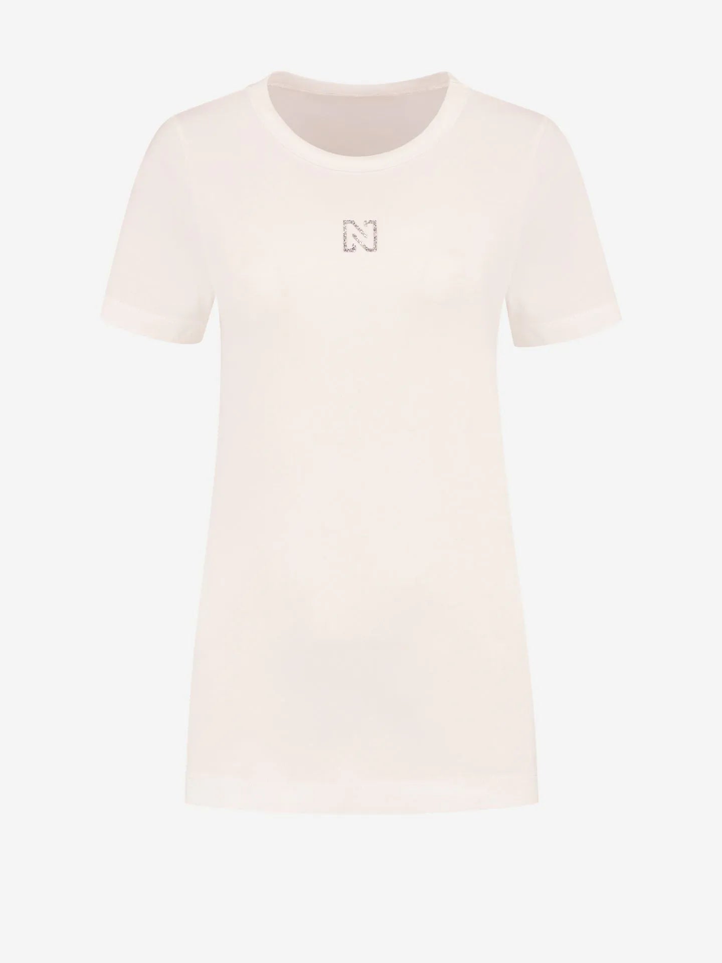 Nikkie Swarovski T-Shirt Wit