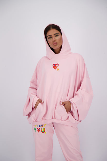 I Got you Hoodie - Reinders - Baby Pink