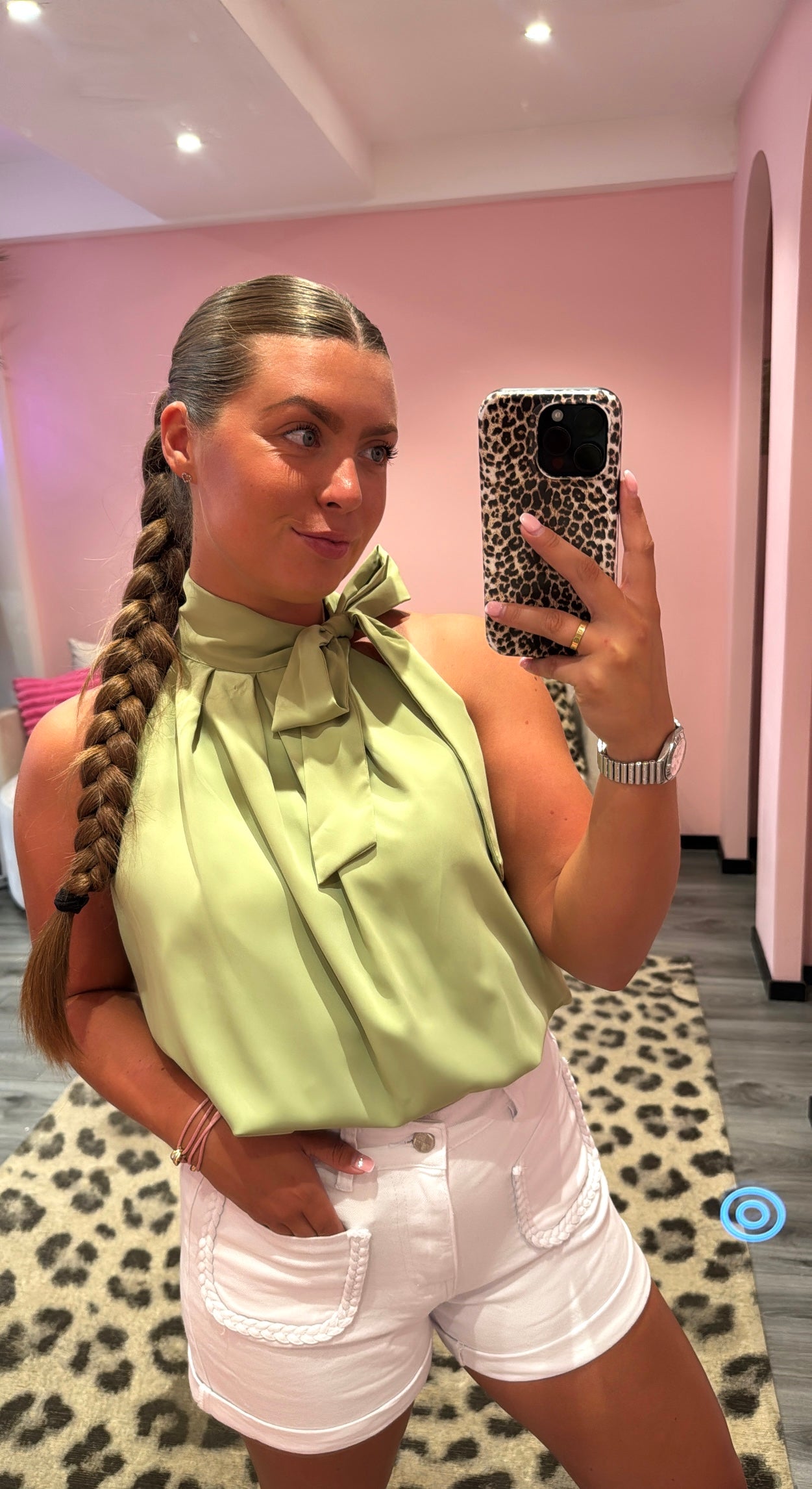 Halter Top Pistache