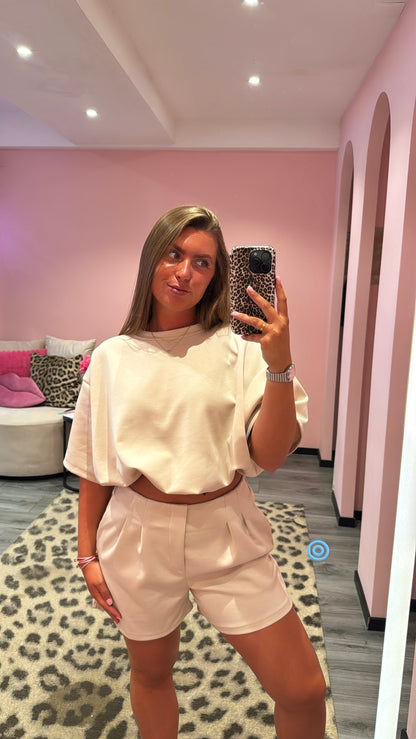 Comfy 2 Piece Set Beige