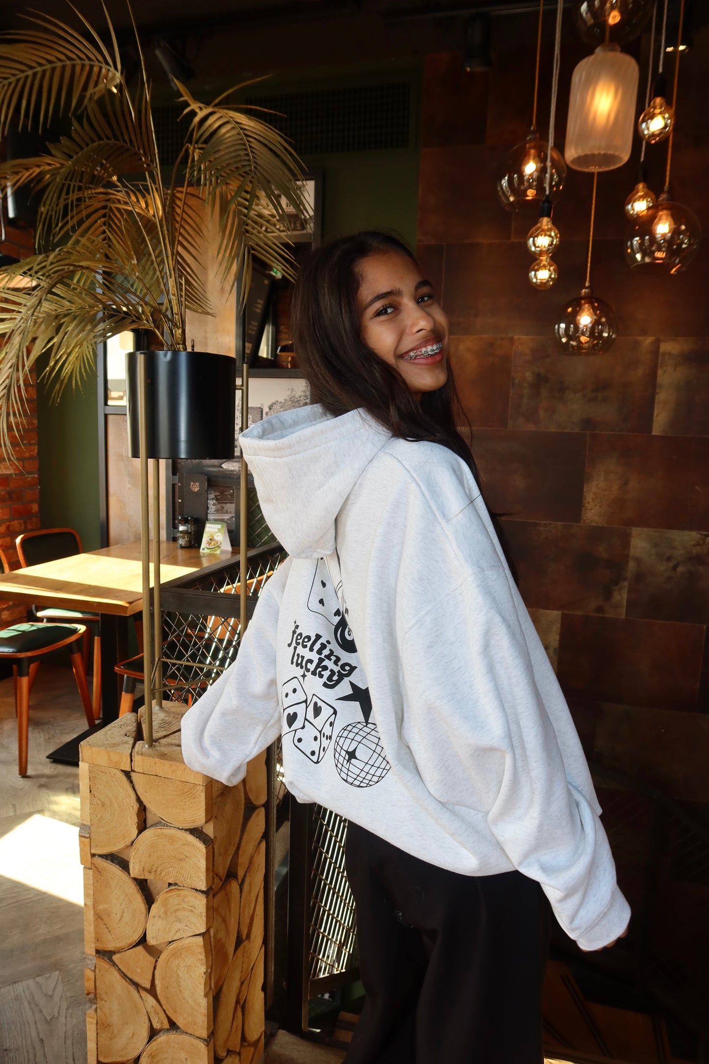 ByMila Hoodie Lucky Grey Redefined
