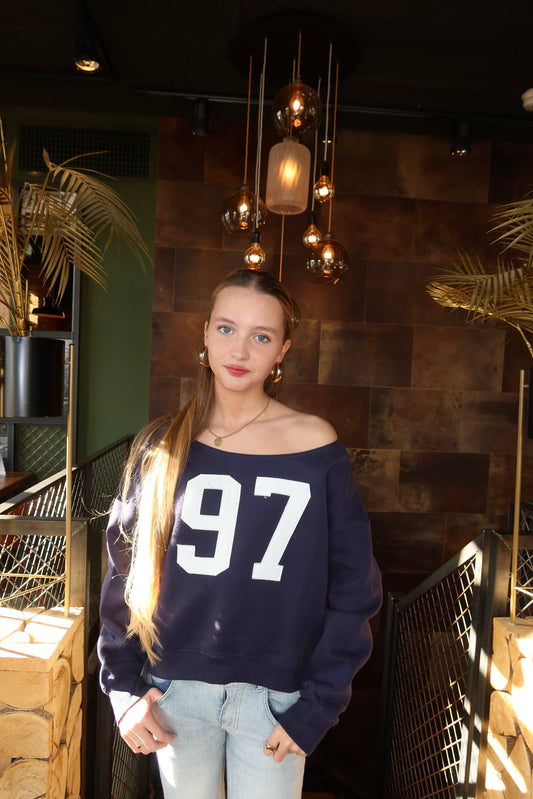 ByMila Sweater 97 Navy Blue