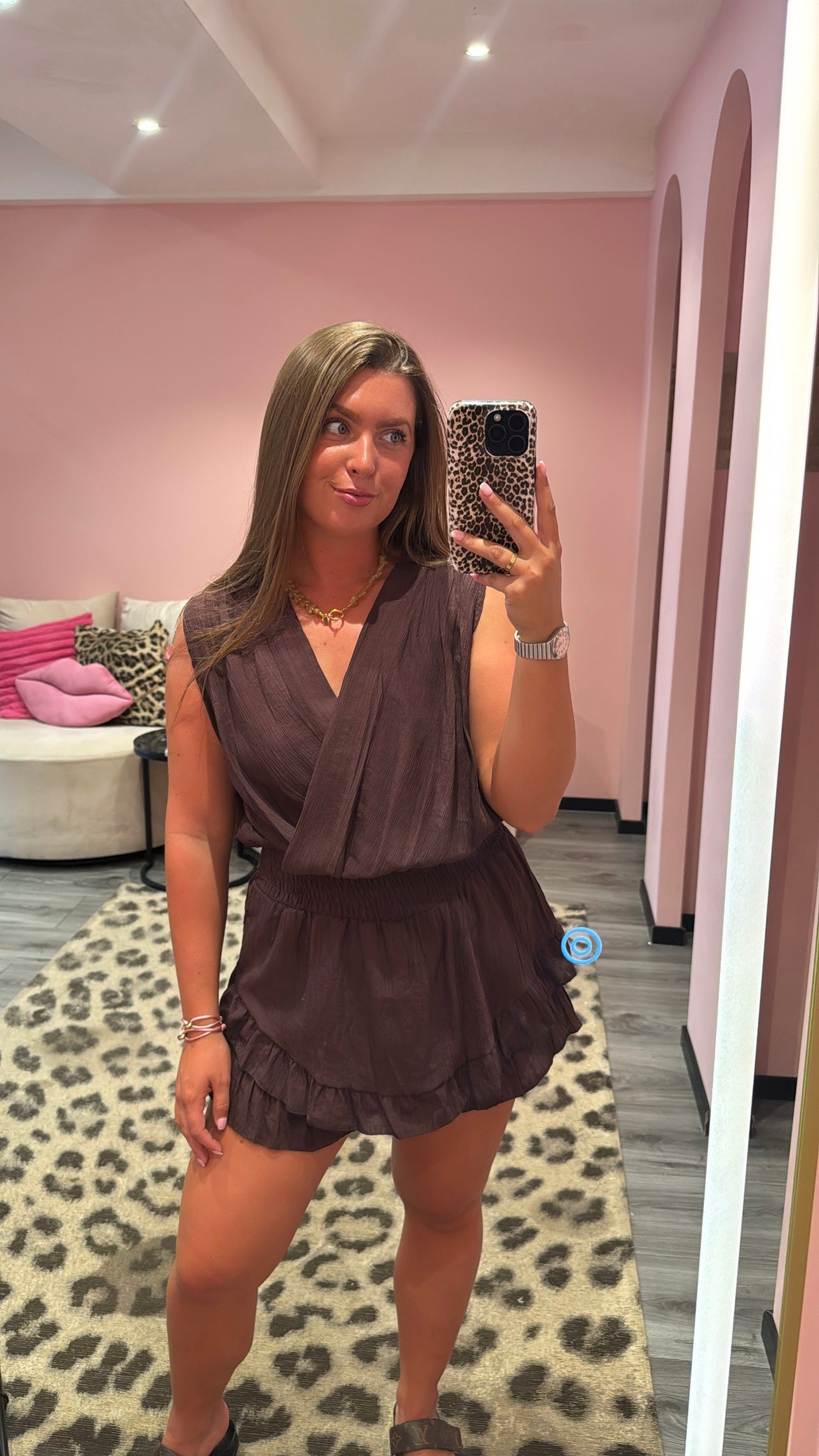 Loua Playsuit Bruin