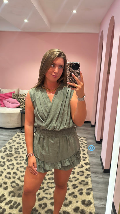 Loua Playsuit Army