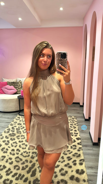 Chloé Playsuit Taupe