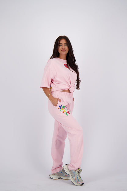 I Got you Jogger - Reinders - Baby Pink