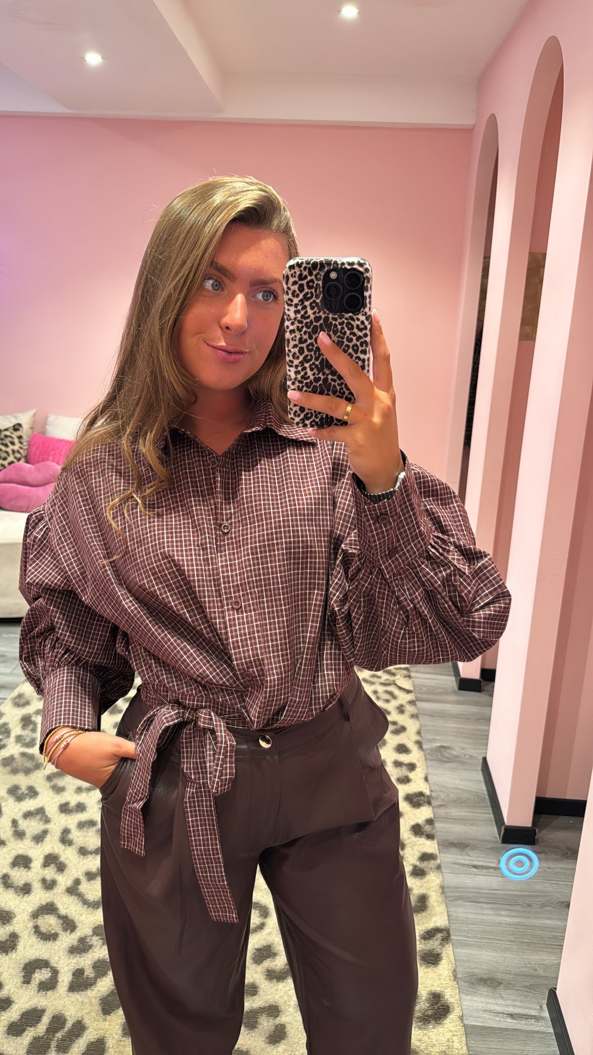 Ruby Blouse Bordeaux 9091