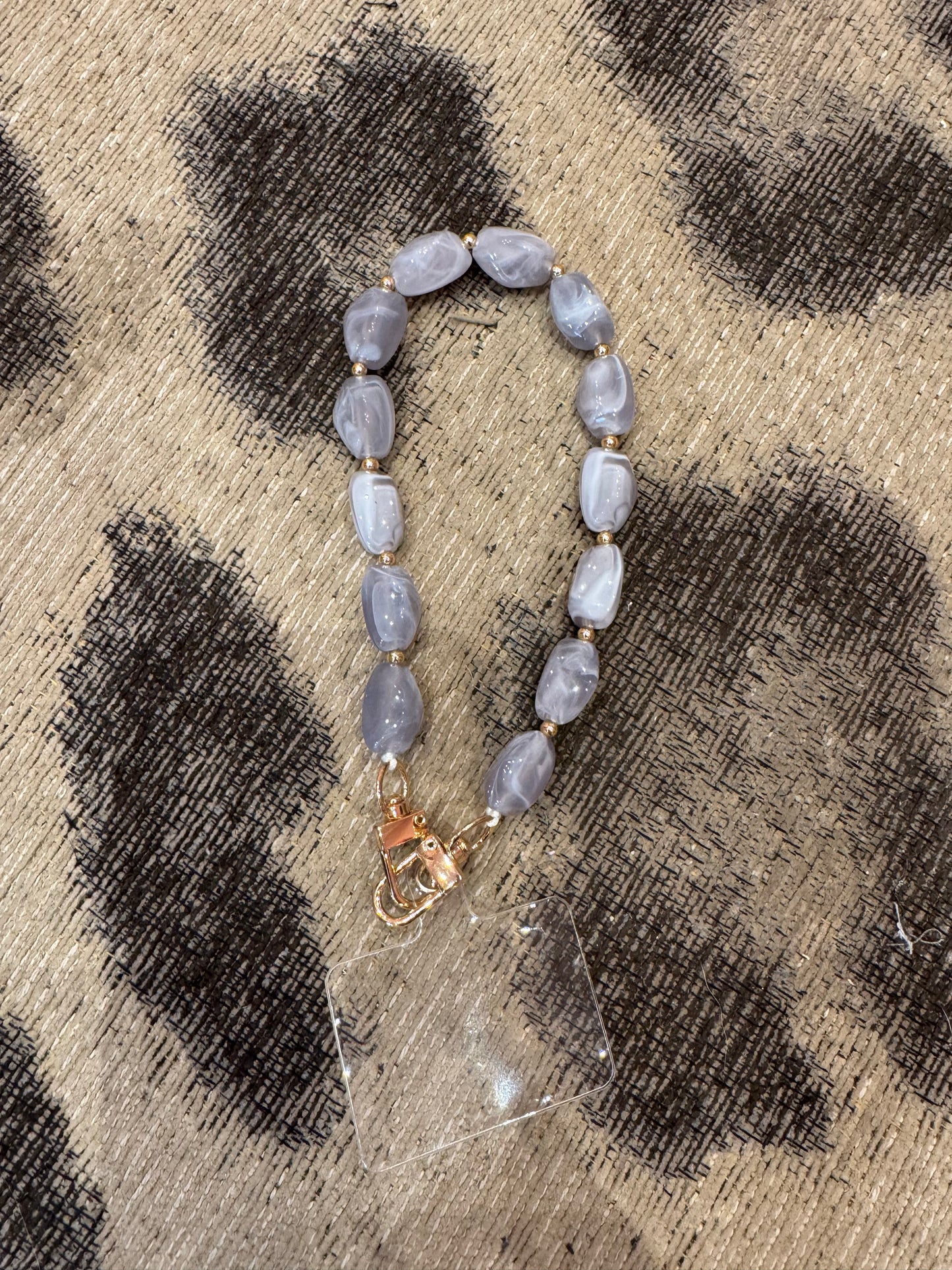 Telefoonkoord Stone Grijs