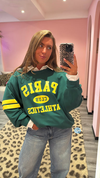 Paris Club Sweater Groen