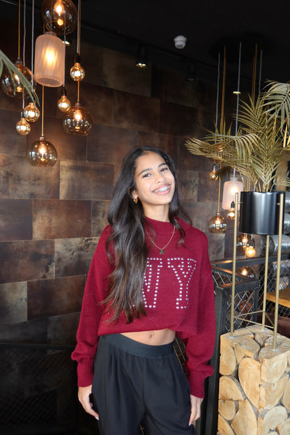 New York Sweater Bordeaux ByMila