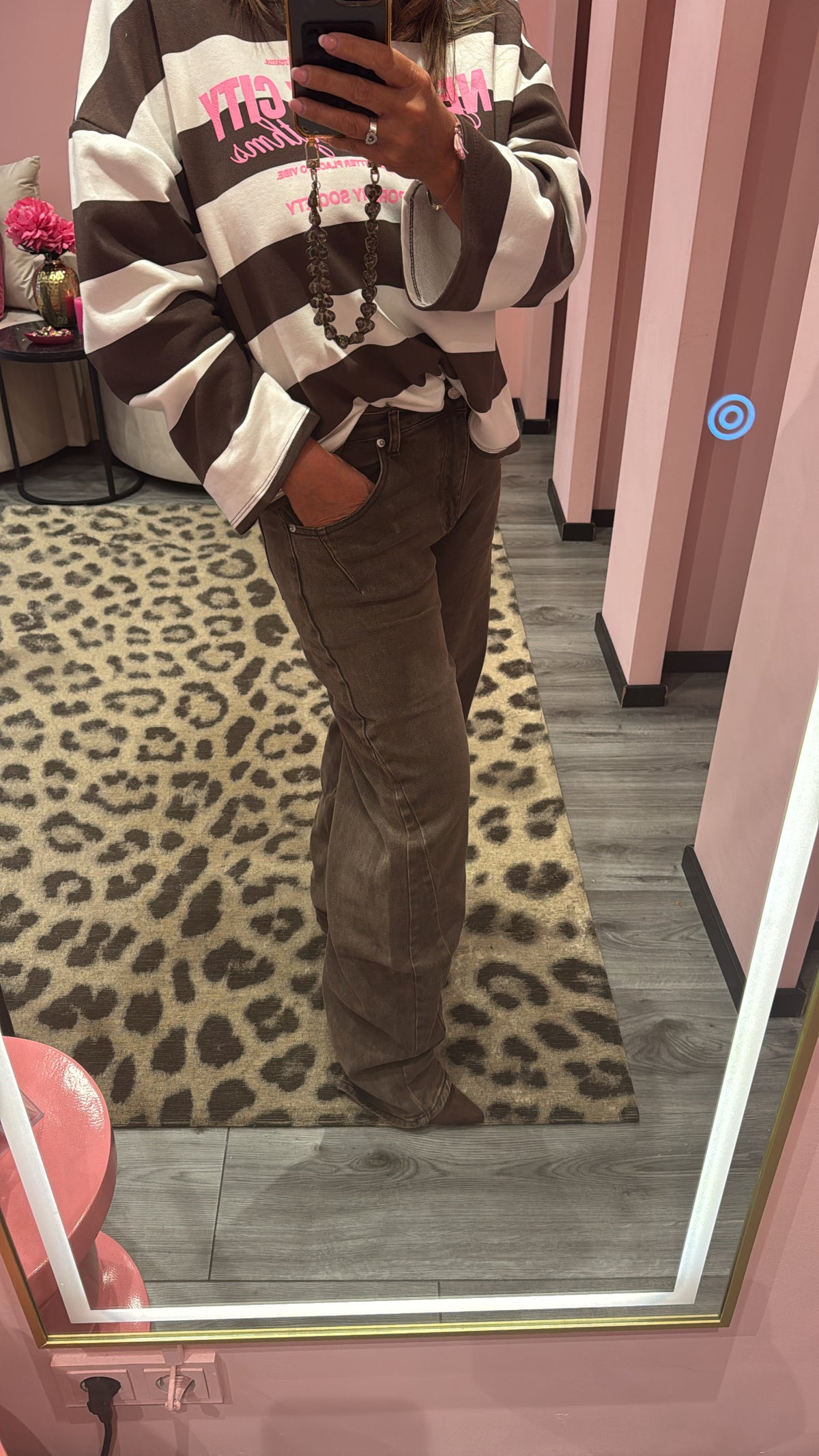 Barrel Balloon Fit Jeans  Bruin Extra Tall 7442-9