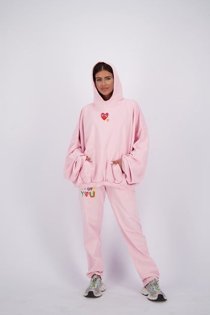 I Got you Jogger - Reinders - Baby Pink