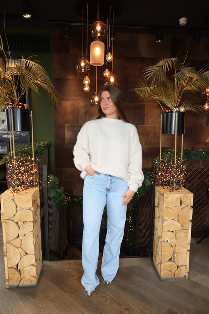 Soft Knitted Trui Off White