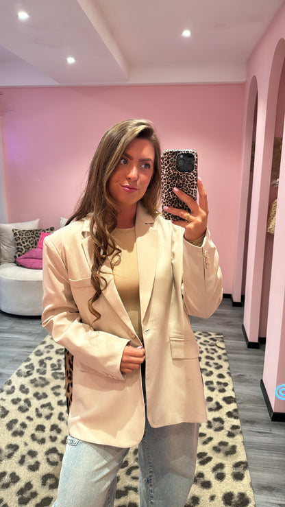 Ambika Blazer Beige/Panter