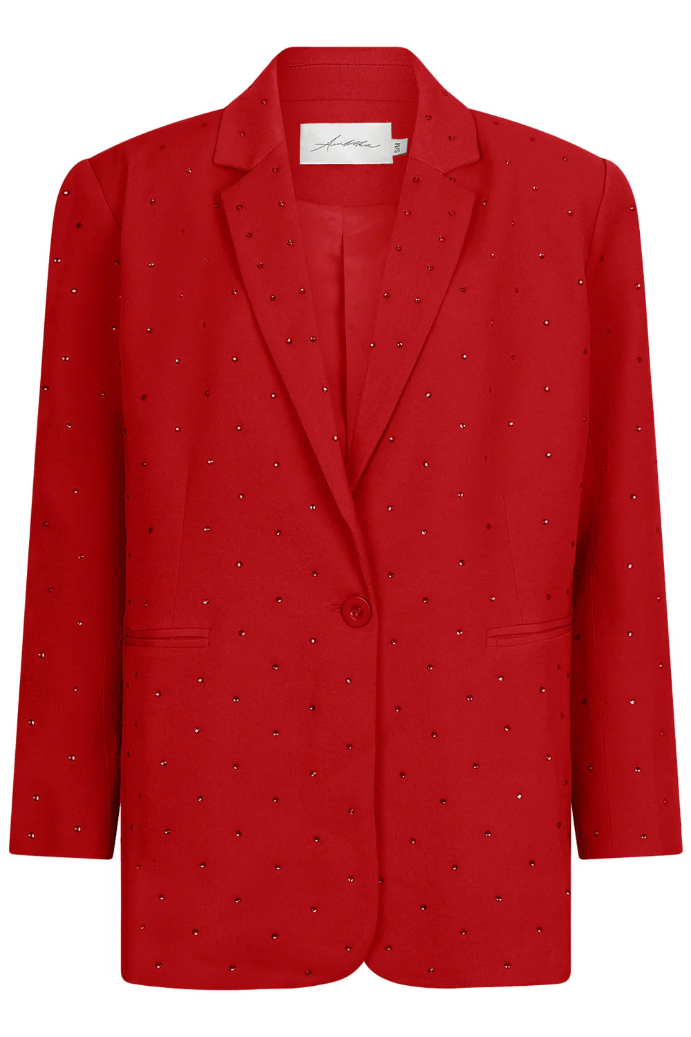 Ambika Loué Strass Blazer Rood