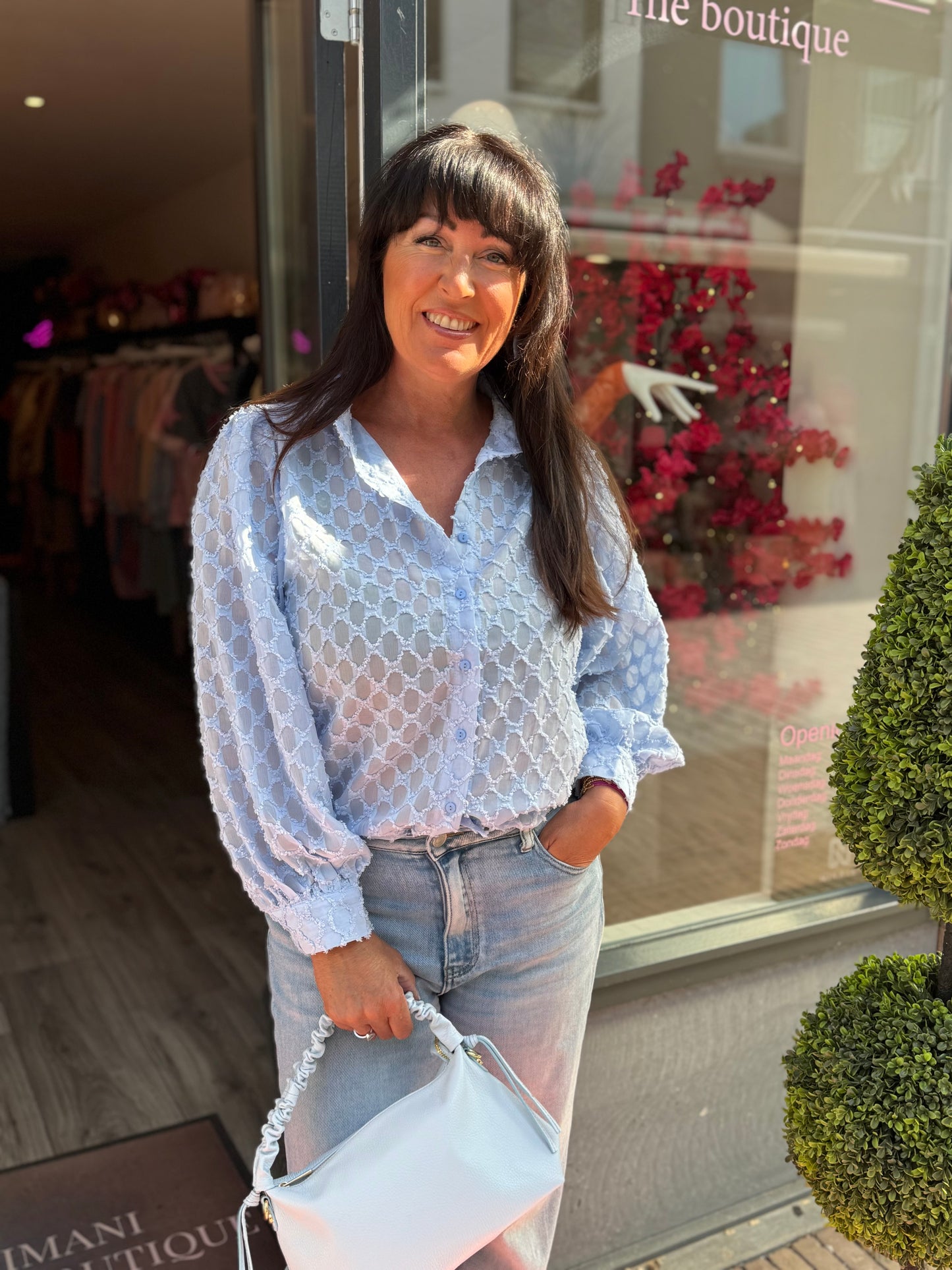 Blouse Licht Blauw