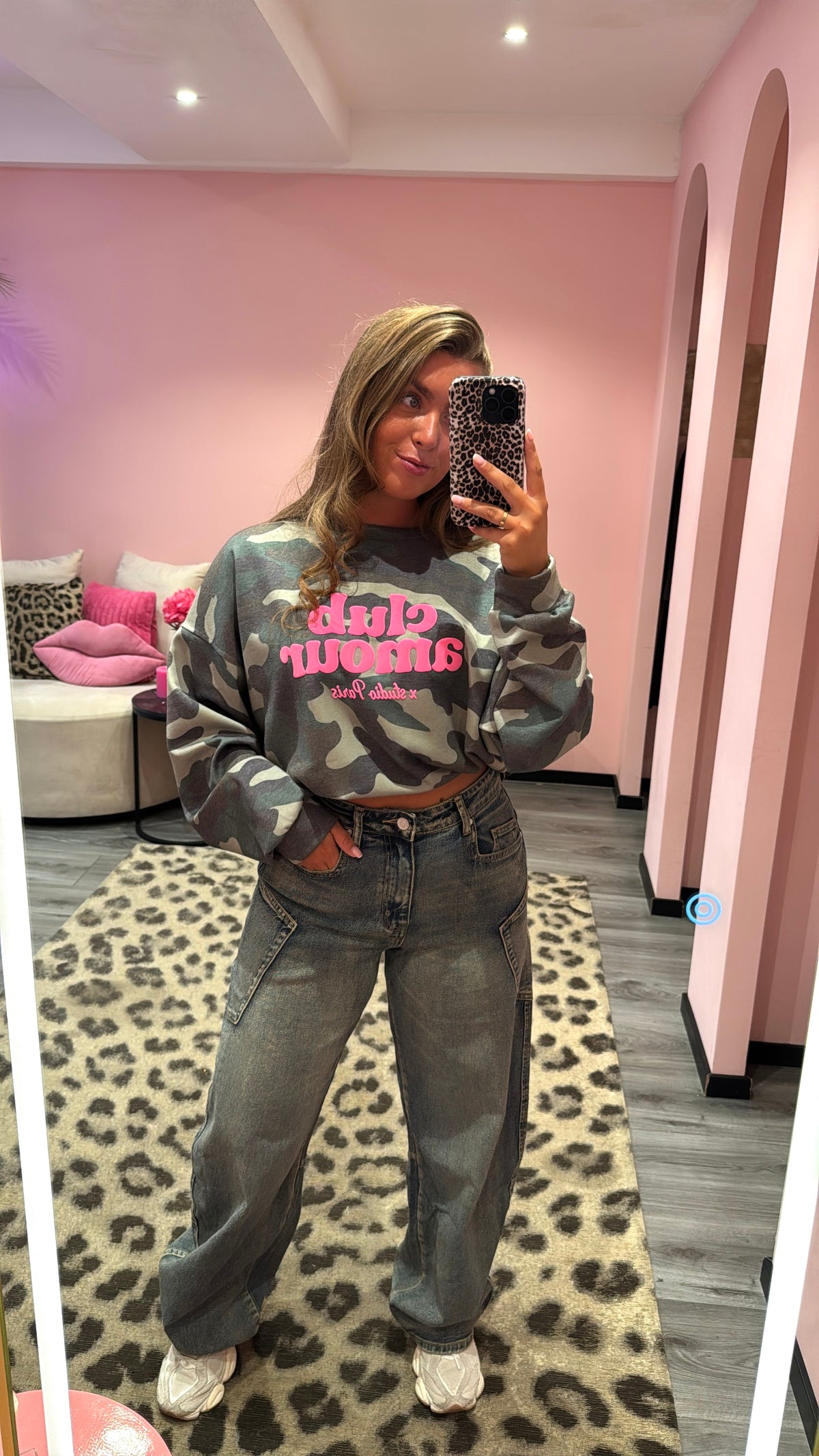 Queen Hearts Barrel/Balloon Jeans 3832-2