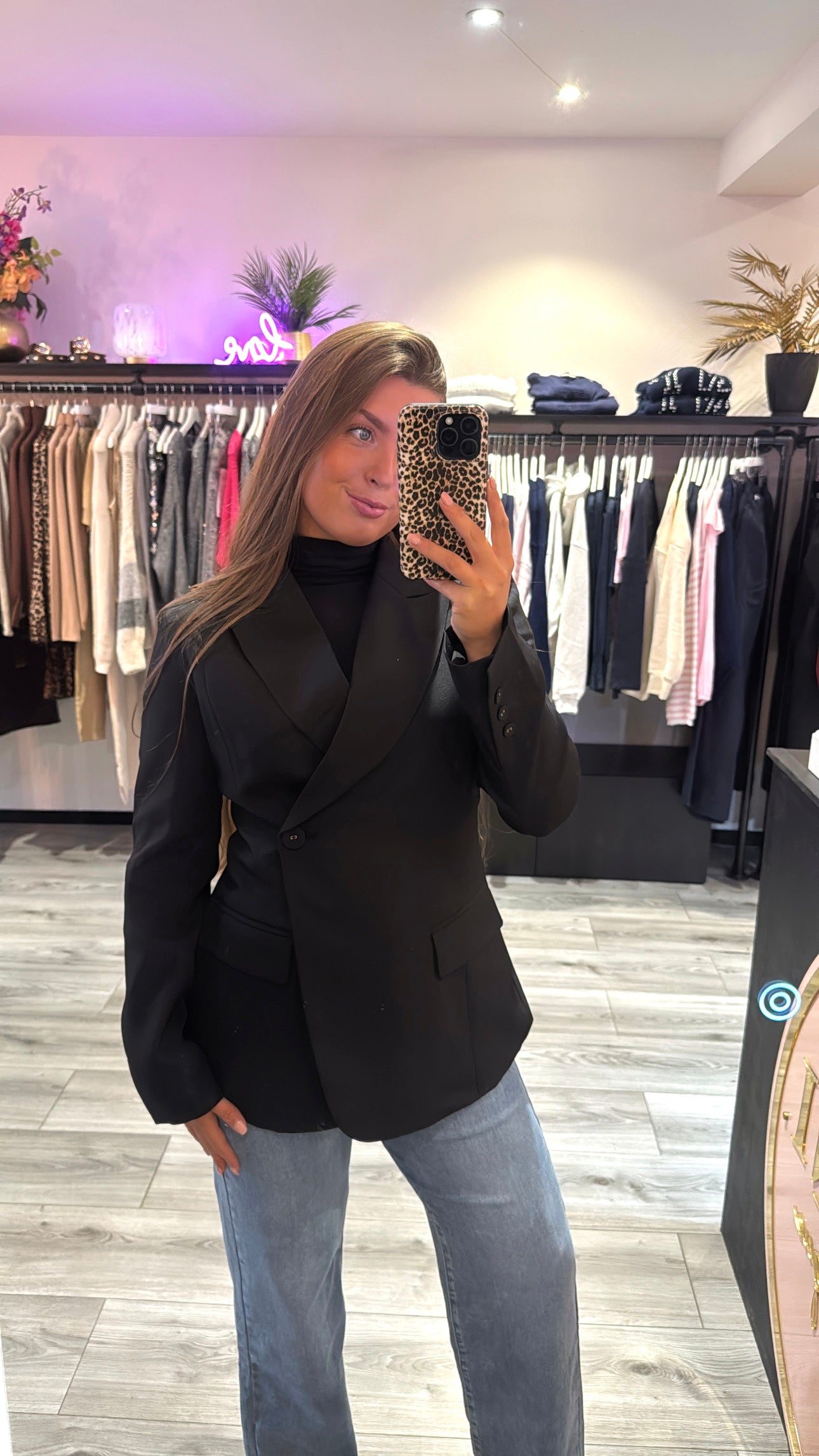 Blazer Paris Zwart